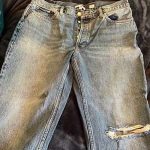 Re/Done 90’s loose fit crop